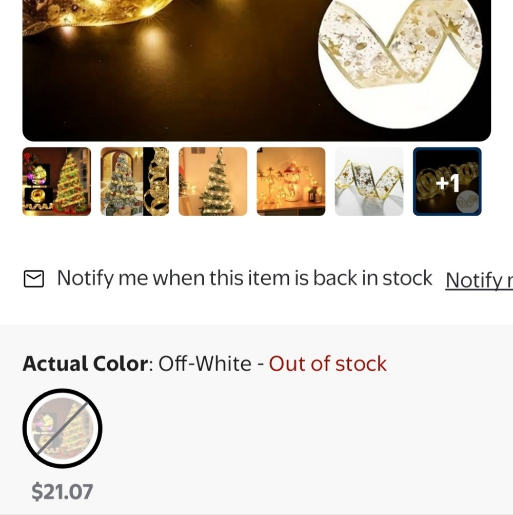 2pc Gold LED Ribbon with Remote - Picture 15 of 15